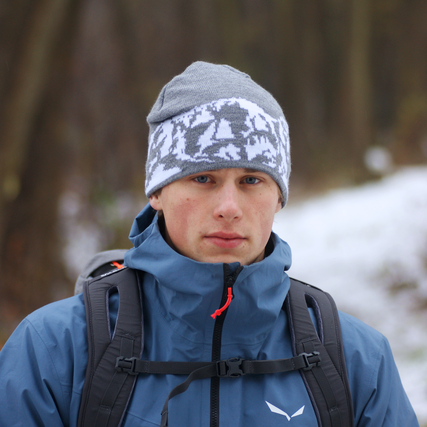 CZAPKA GIEWONT SZARA