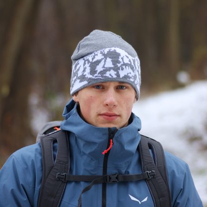 CZAPKA GIEWONT SZARA