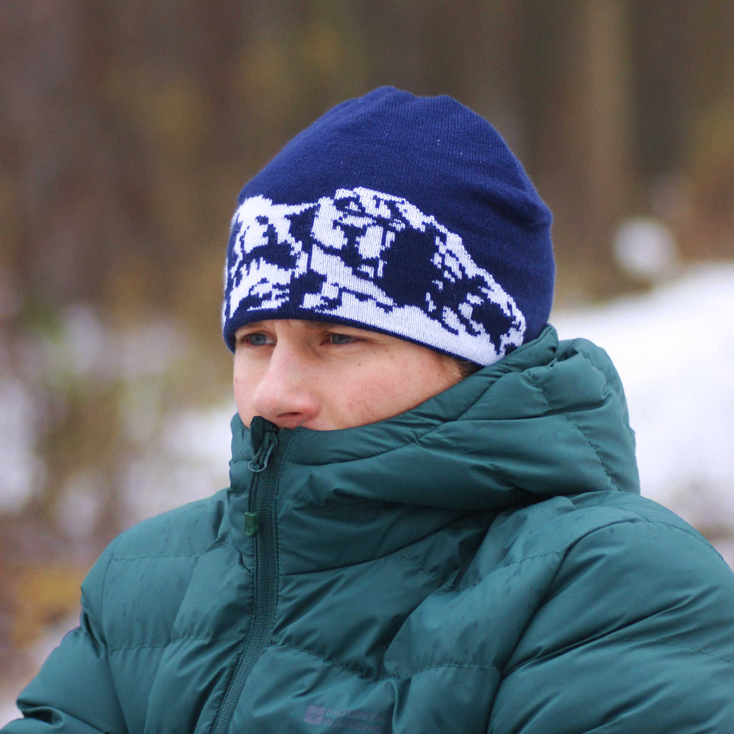 CZAPKA GIEWONT GRANATOWA