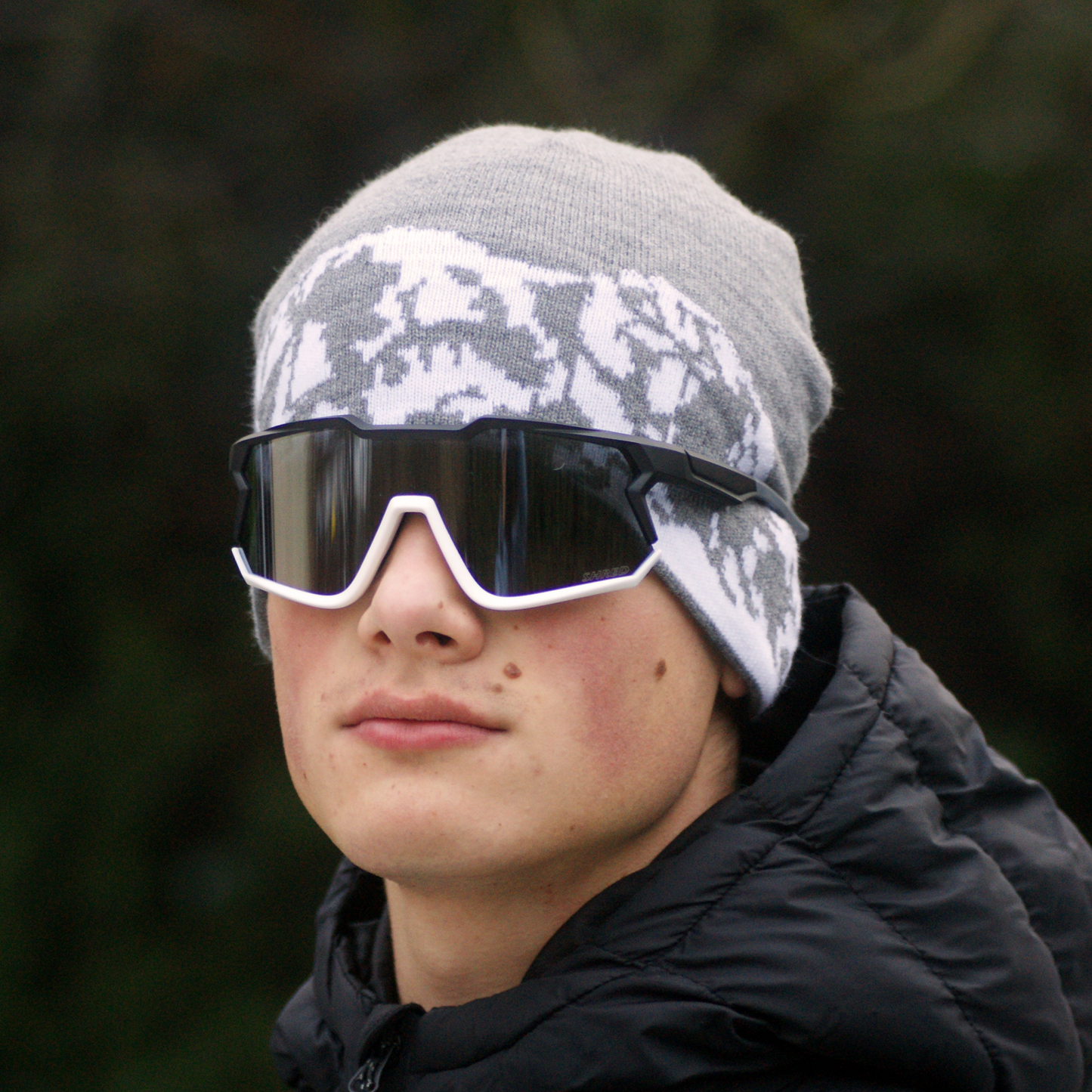 OKULARY SHRED CZARNE