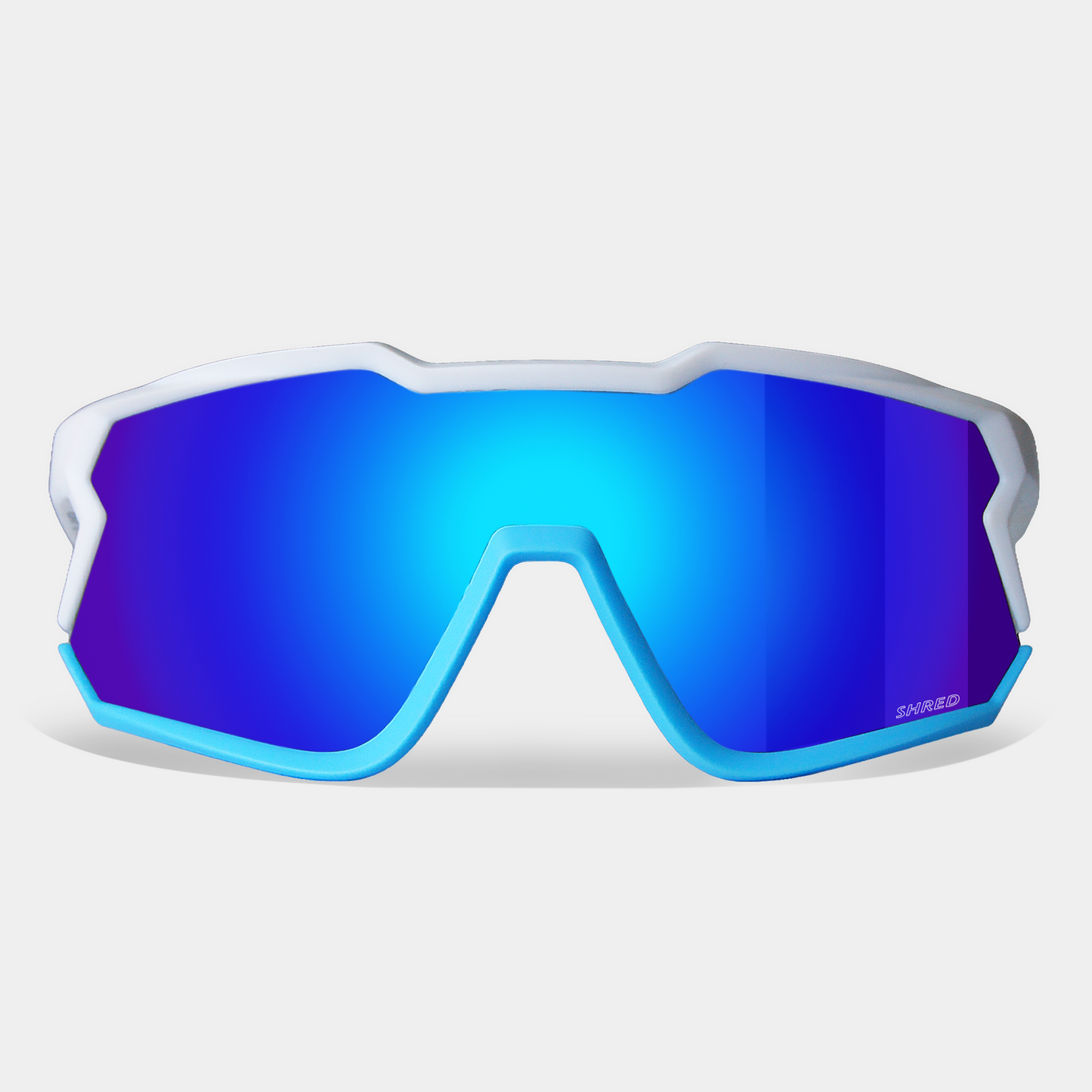 OKULARY SHRED NIEBIESKIE