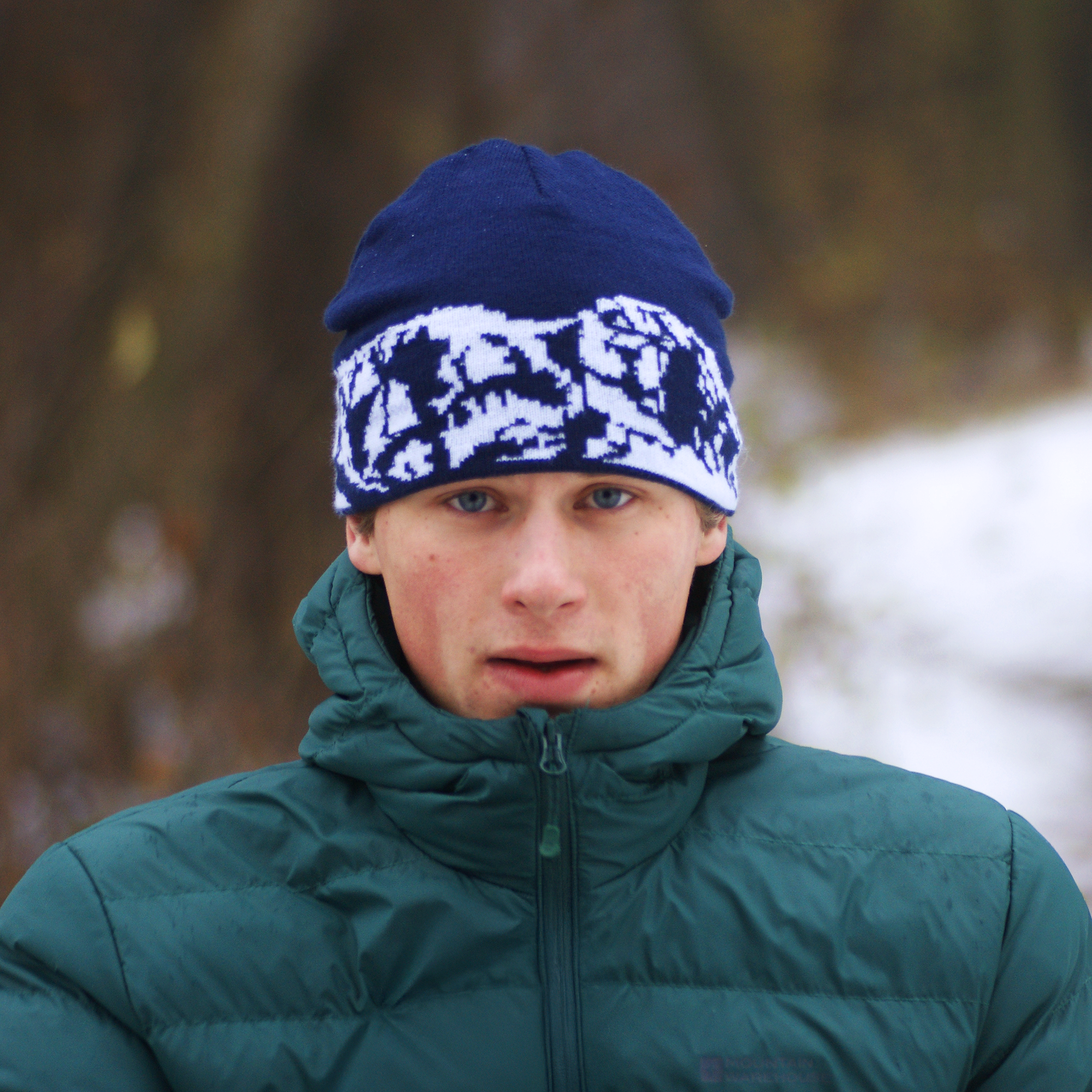 CZAPKA GIEWONT GRANATOWA