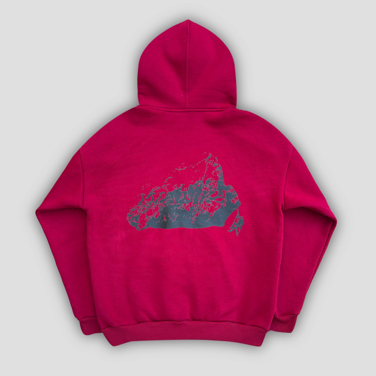 BLUZA ZIP KVALVIKA BORDOWA
