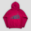 BLUZA ZIP KVALVIKA BORDOWA