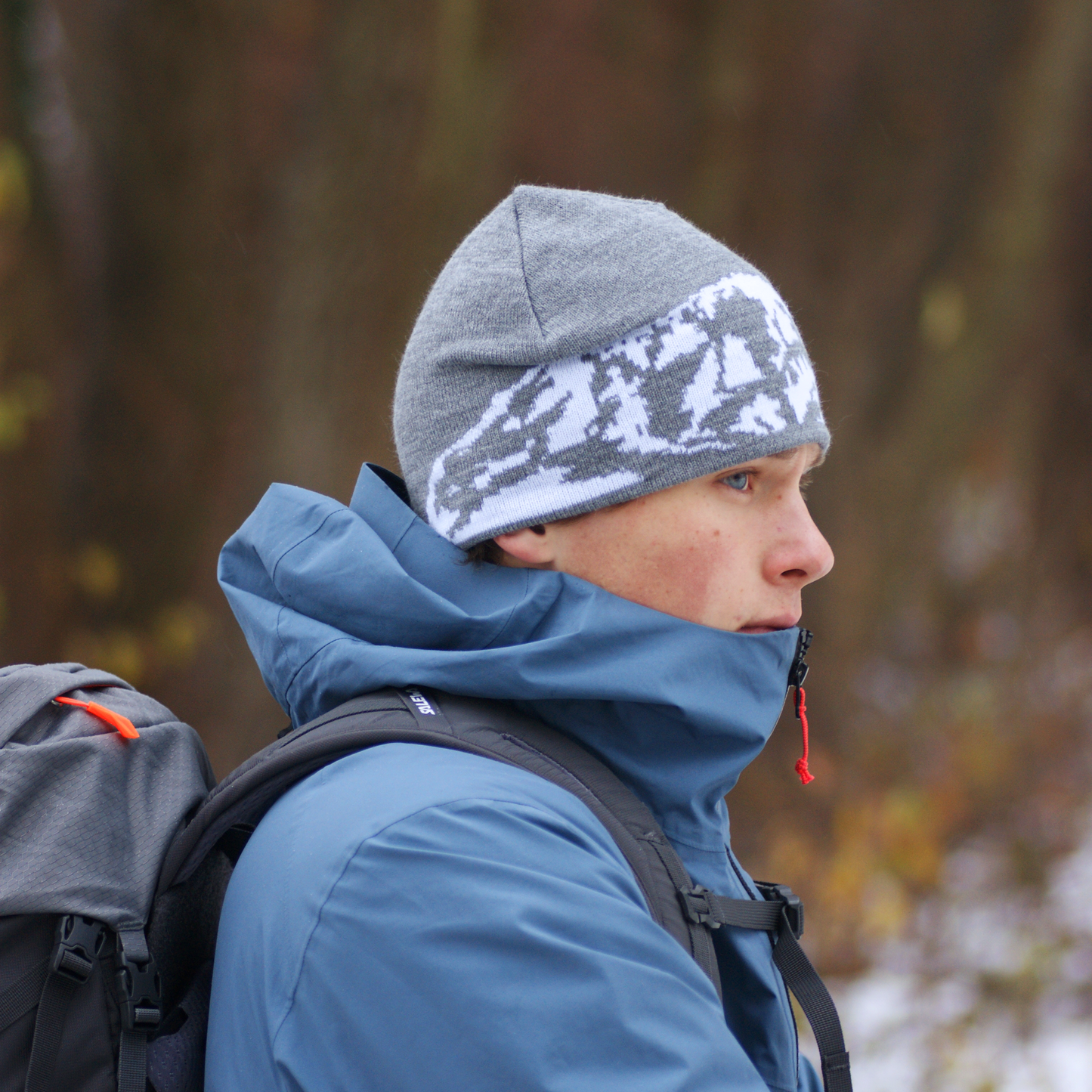 CZAPKA GIEWONT SZARA