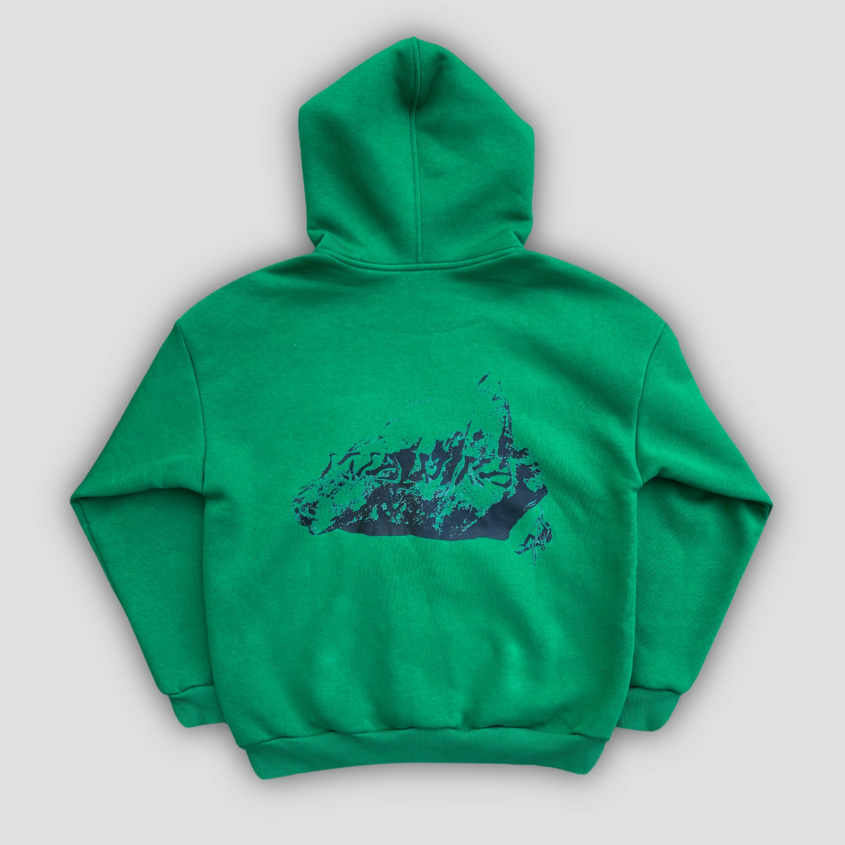 BLUZA ZIP KVALVIKA ZIELONA