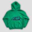 BLUZA ZIP KVALVIKA ZIELONA
