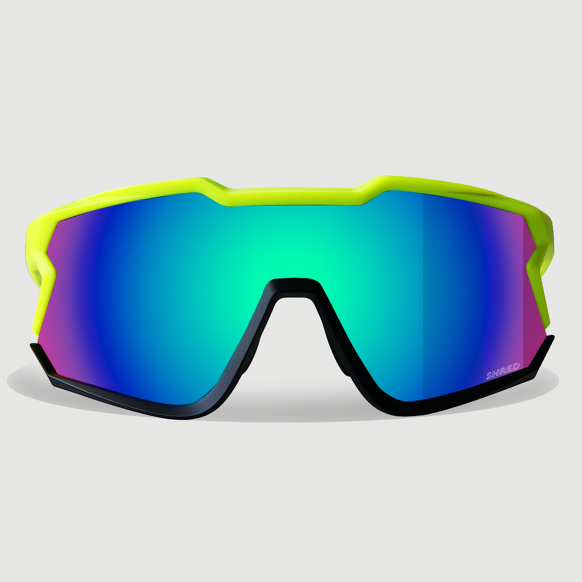 OKULARY SHRED ŻÓŁTE