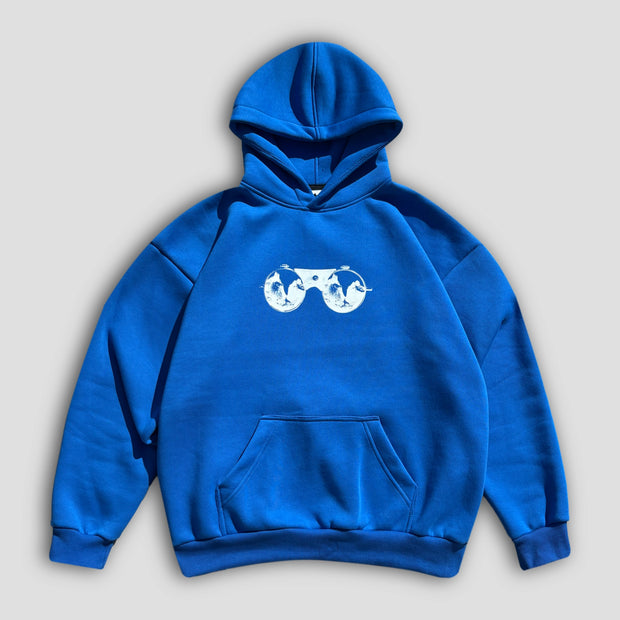 BLUZA MOUNTAIN VIEW NIEBIESKA