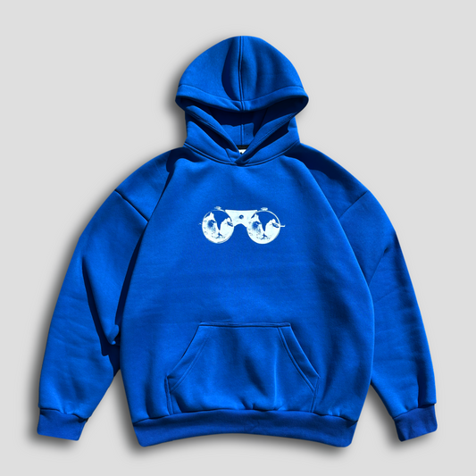 BLUZA MOUNTAIN VIEW NIEBIESKA