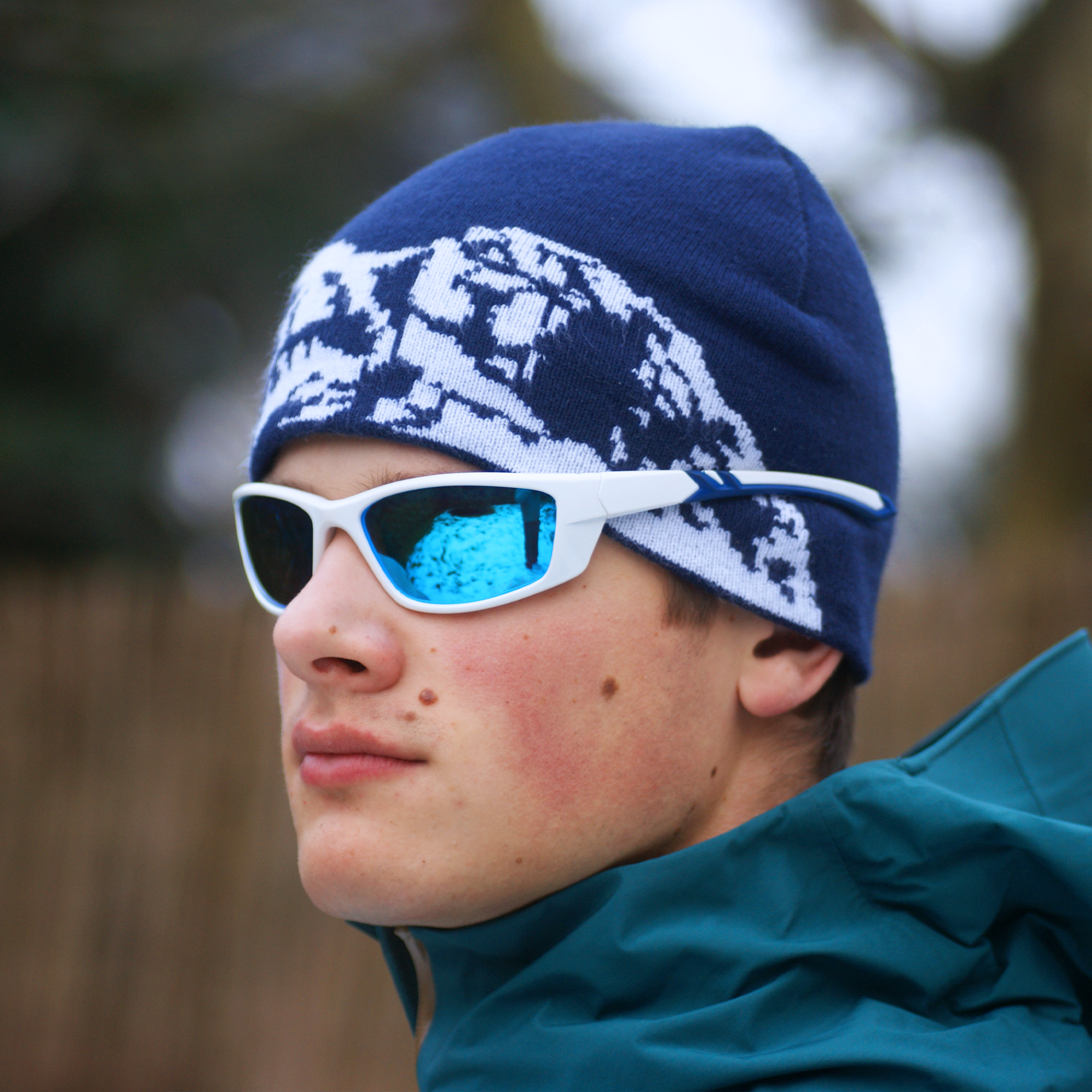 OKULARY SHRED DAILY BIAŁE